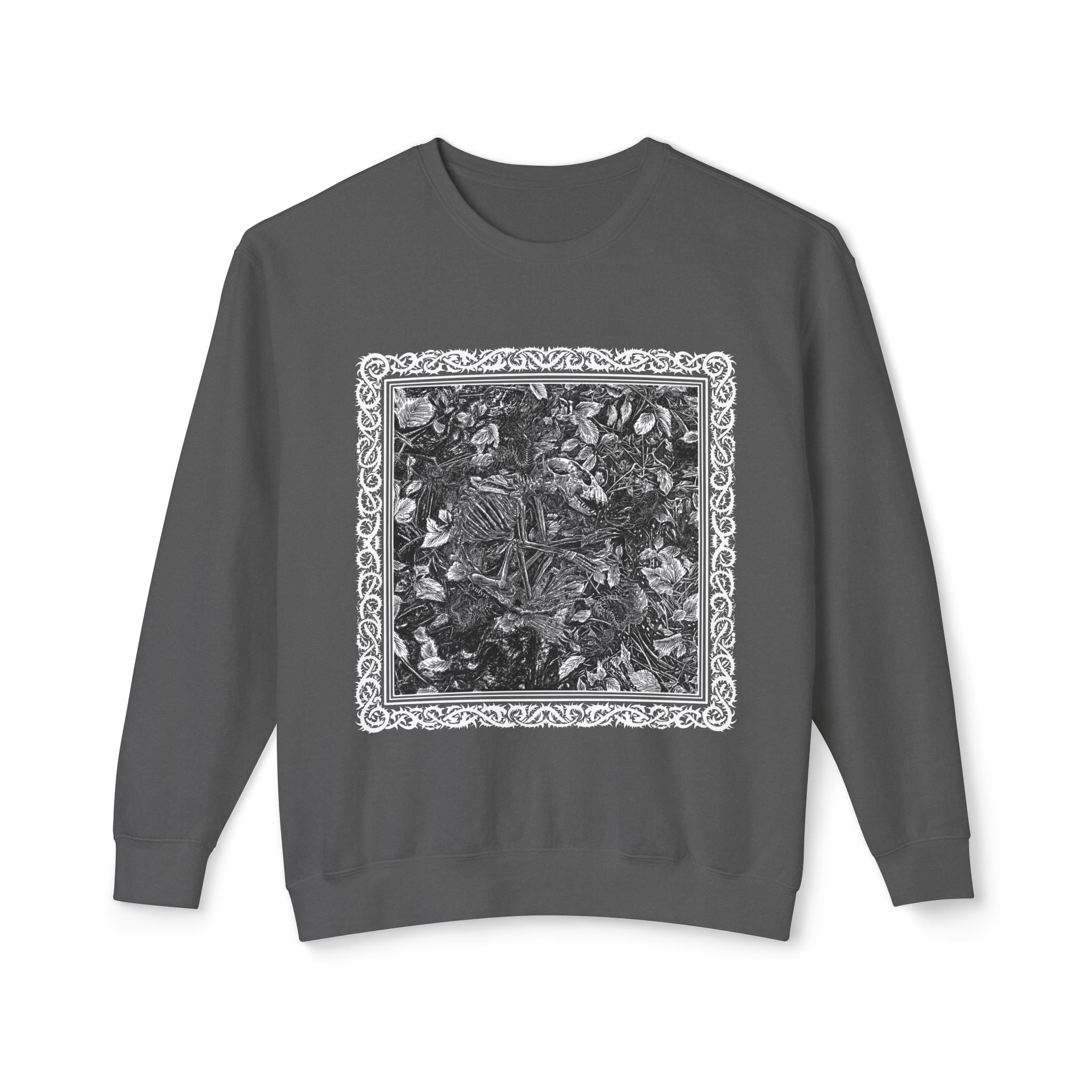 Raccoon Skeleton Crewneck Sweatshirt