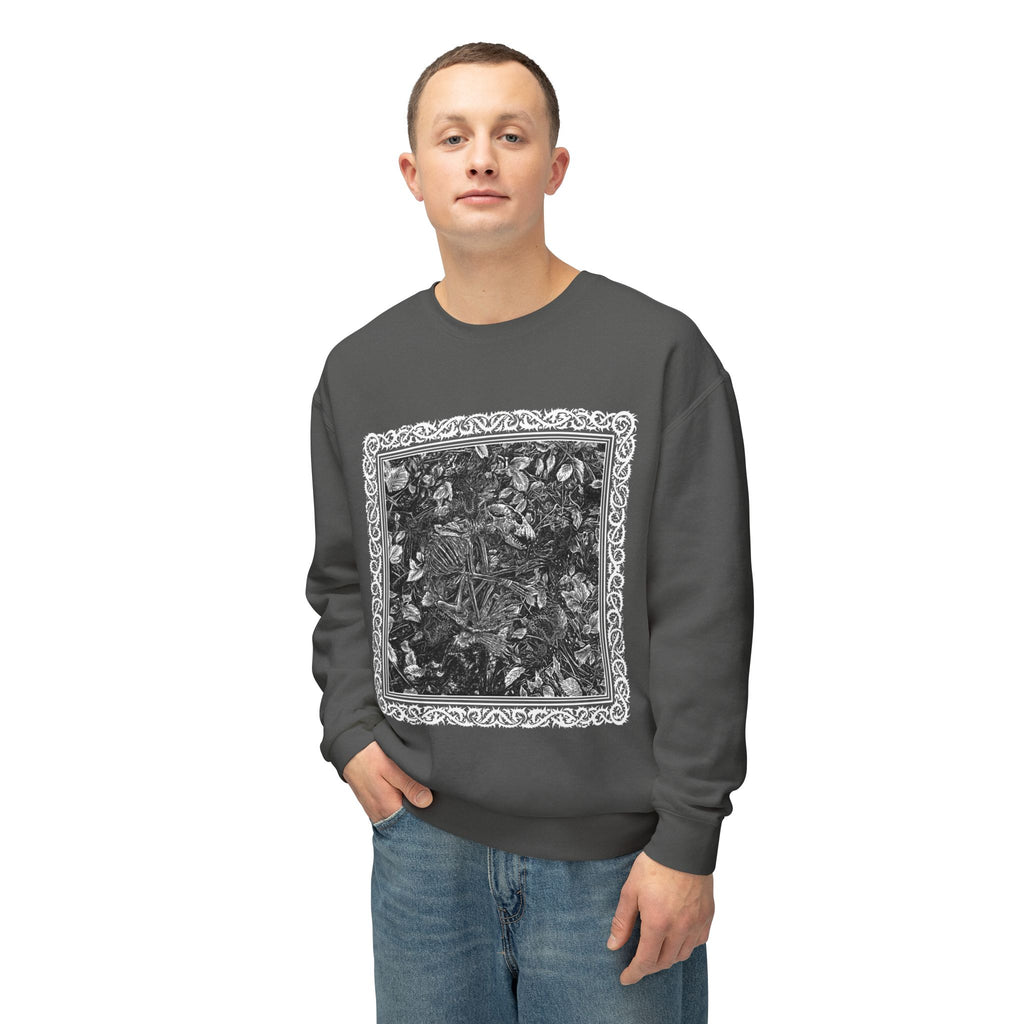 Raccoon Skeleton Crewneck Sweatshirt