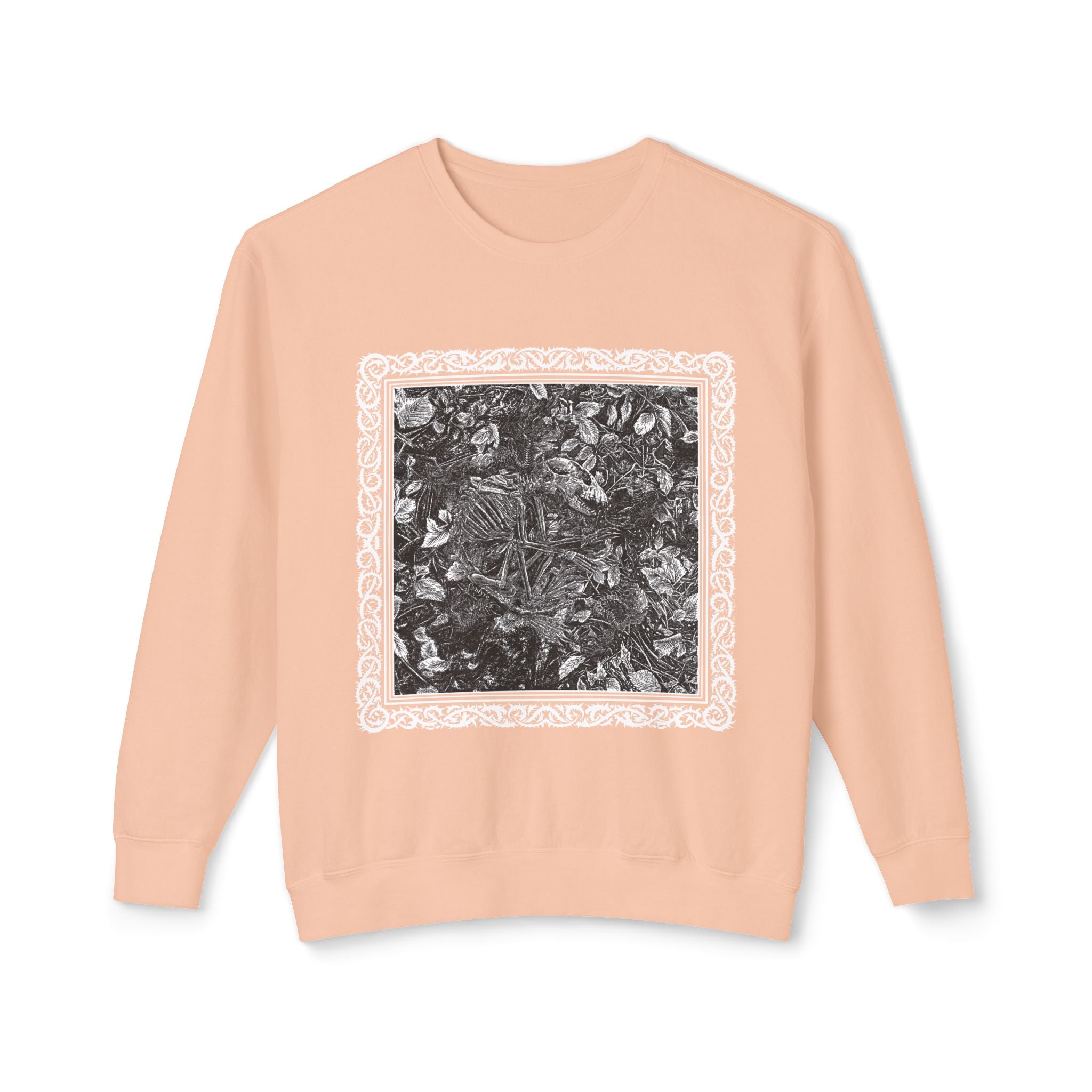 Raccoon Skeleton Crewneck Sweatshirt