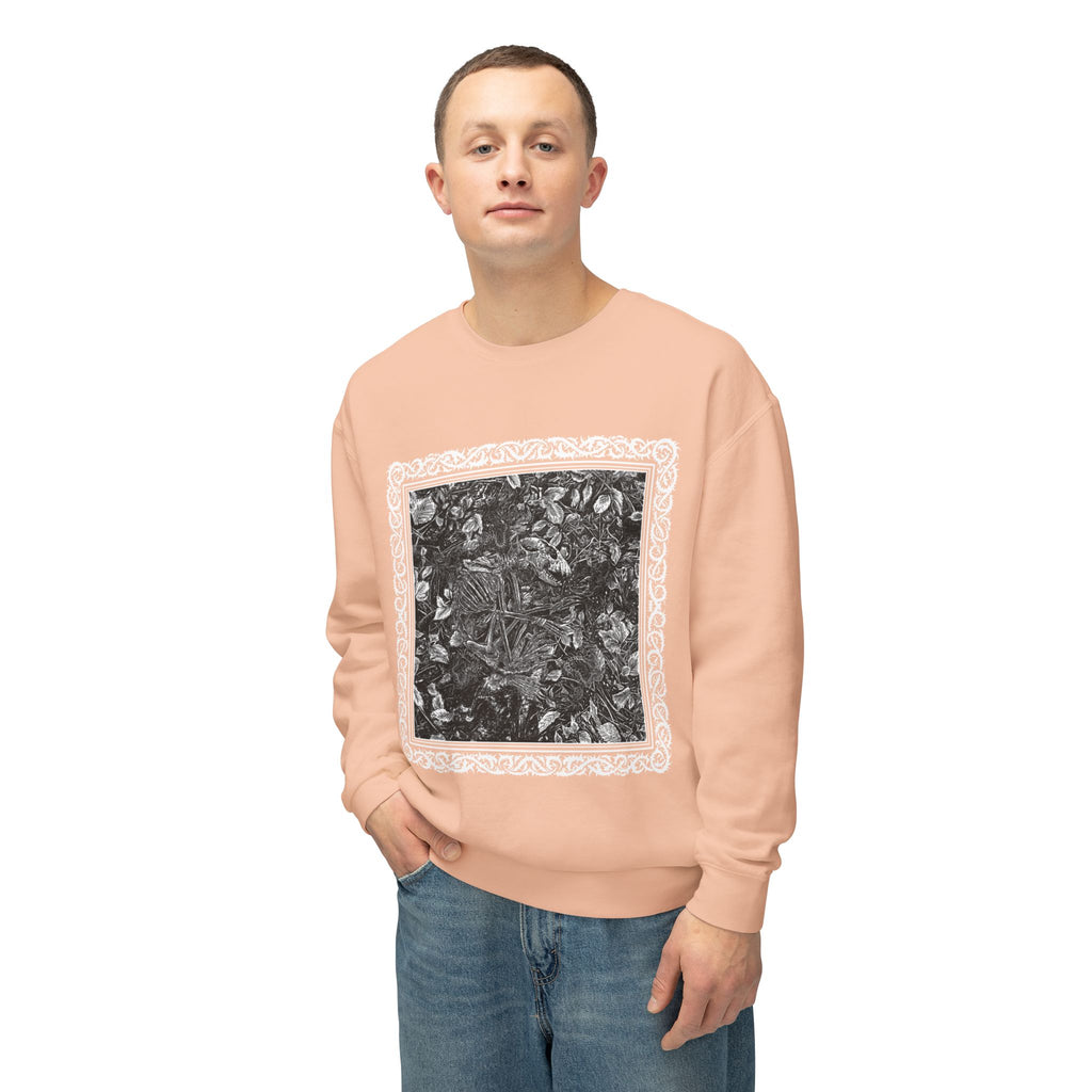 Raccoon Skeleton Crewneck Sweatshirt