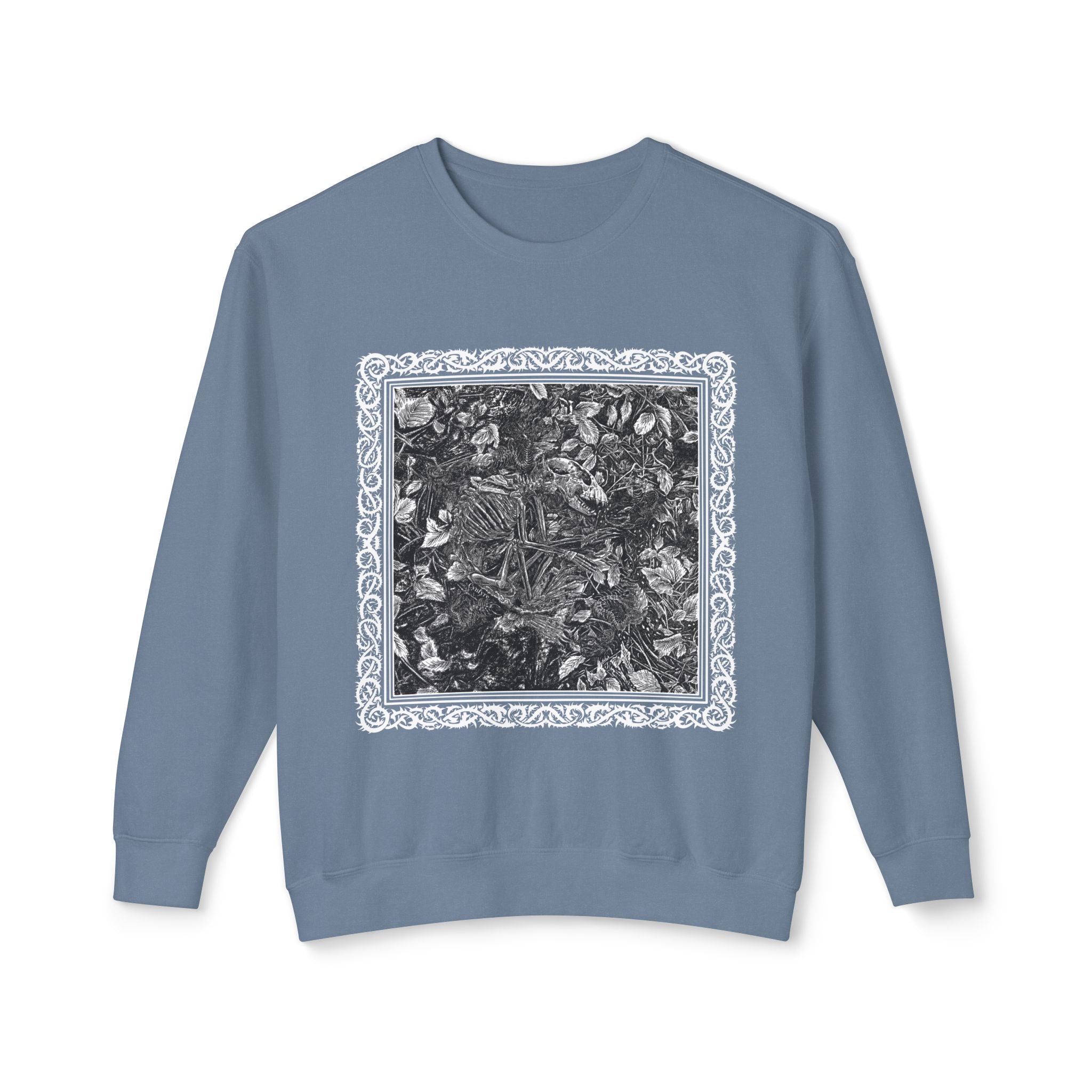 Raccoon Skeleton Crewneck Sweatshirt
