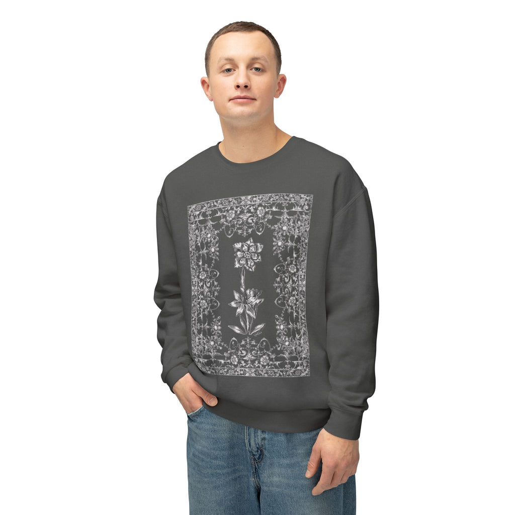 Floral Filigree Crewneck Sweatshirt