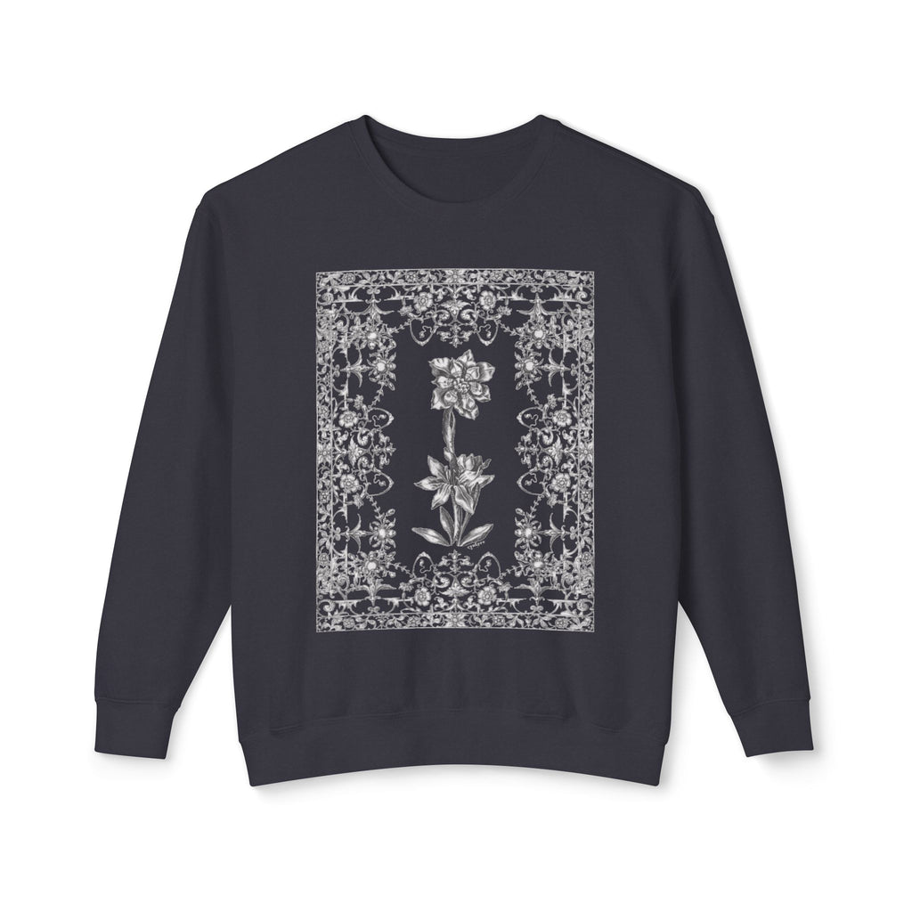 Floral Filigree Crewneck Sweatshirt