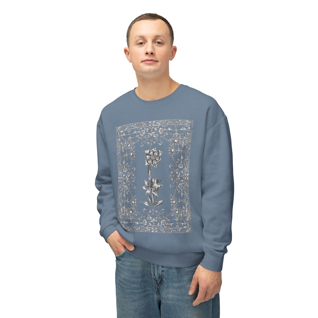 Floral Filigree Crewneck Sweatshirt