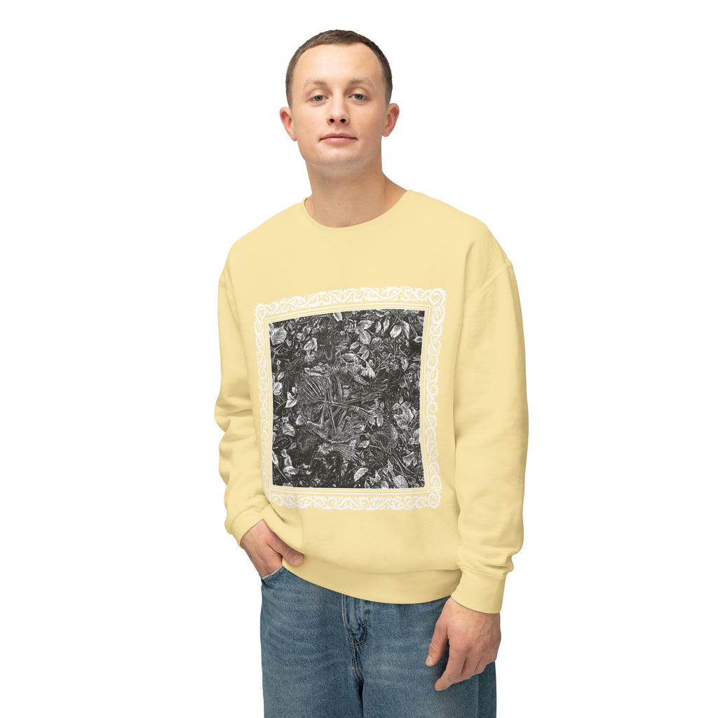 Raccoon Skeleton Crewneck Sweatshirt