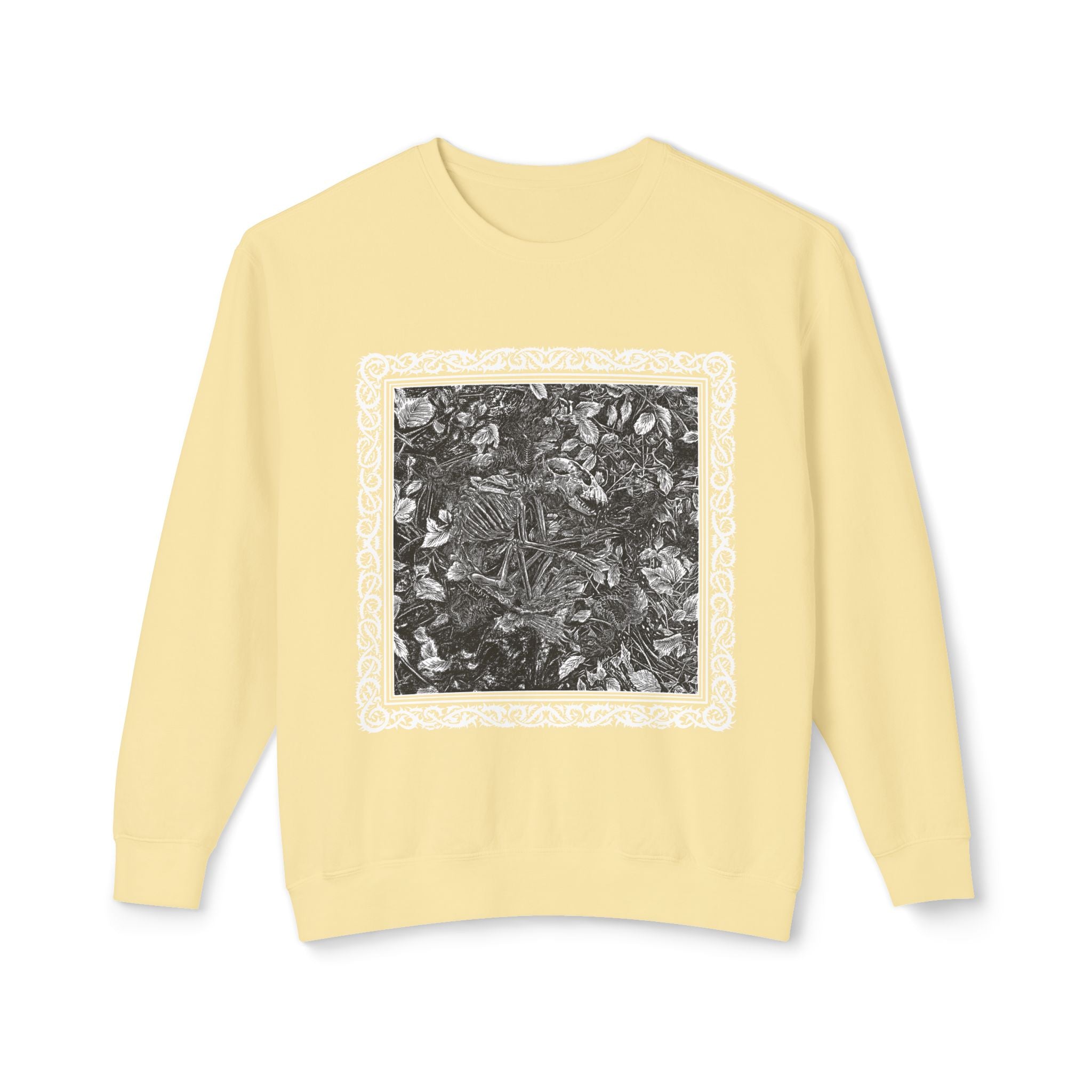 Raccoon Skeleton Crewneck Sweatshirt