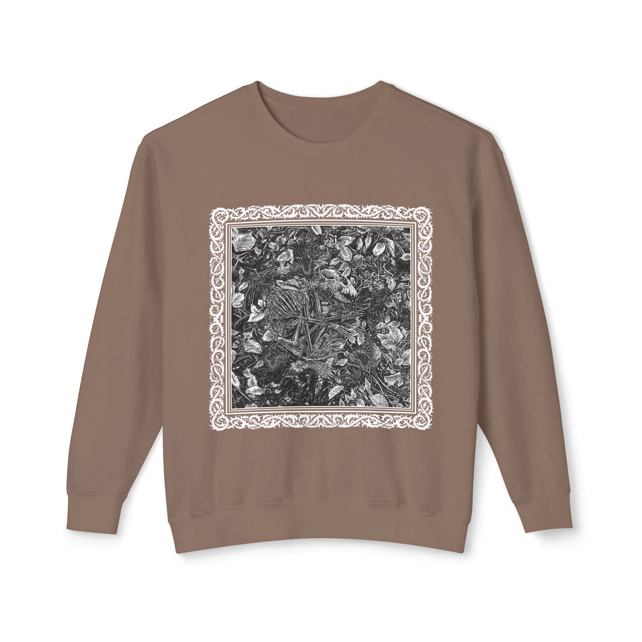 Raccoon Skeleton Crewneck Sweatshirt
