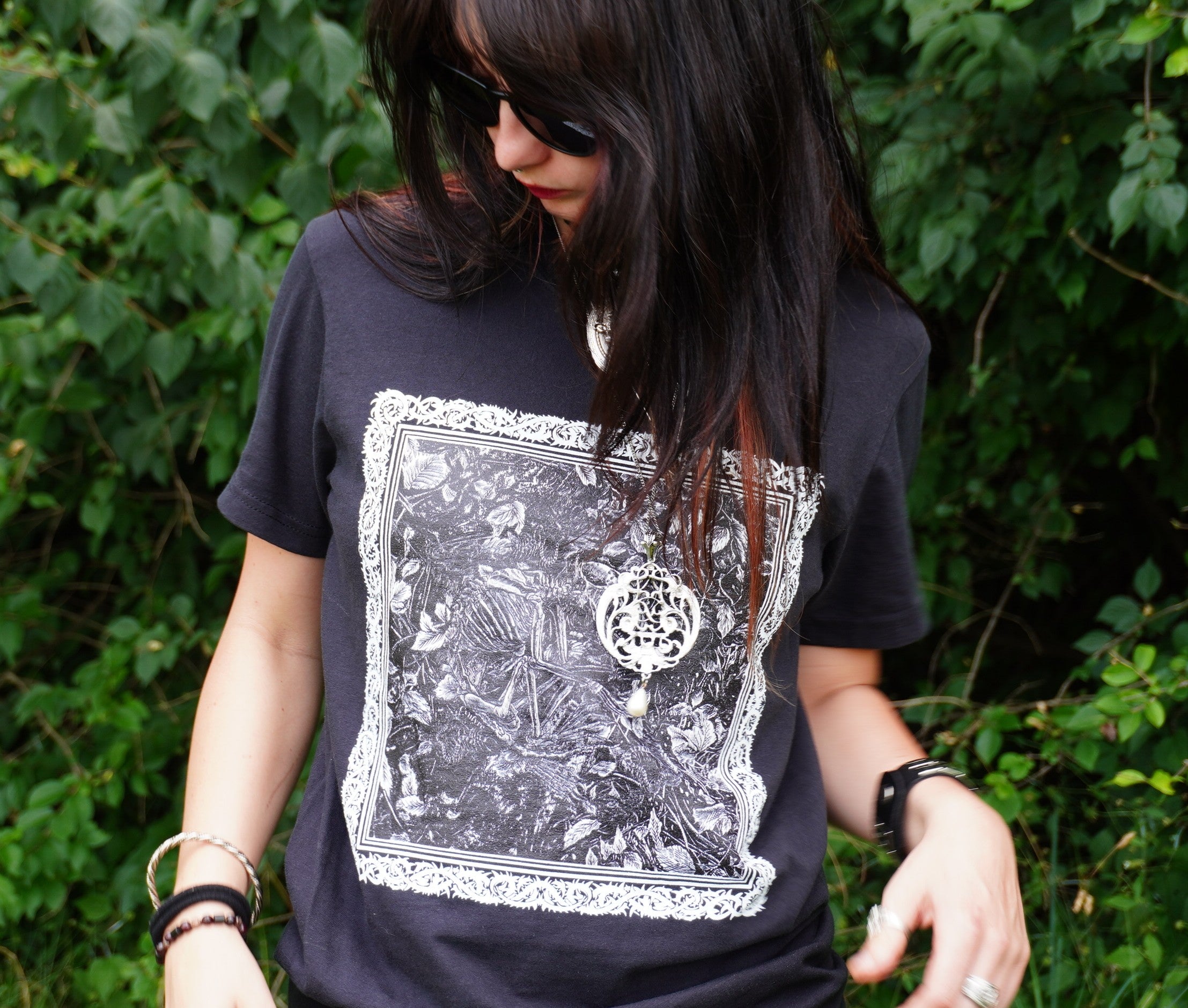 Raccoon Skeleton T-Shirt