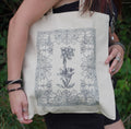 Floral Filigree Tote Bag