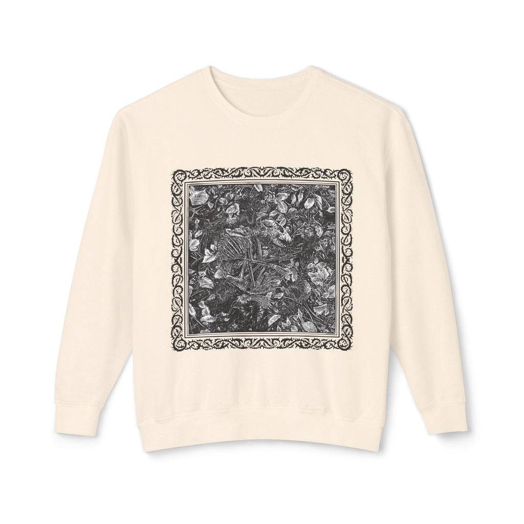 Raccoon Skeleton Crewneck Sweatshirt