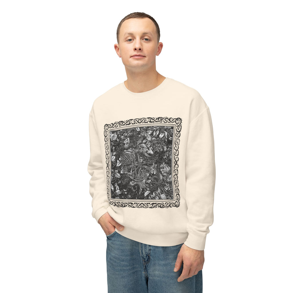 Raccoon Skeleton Crewneck Sweatshirt
