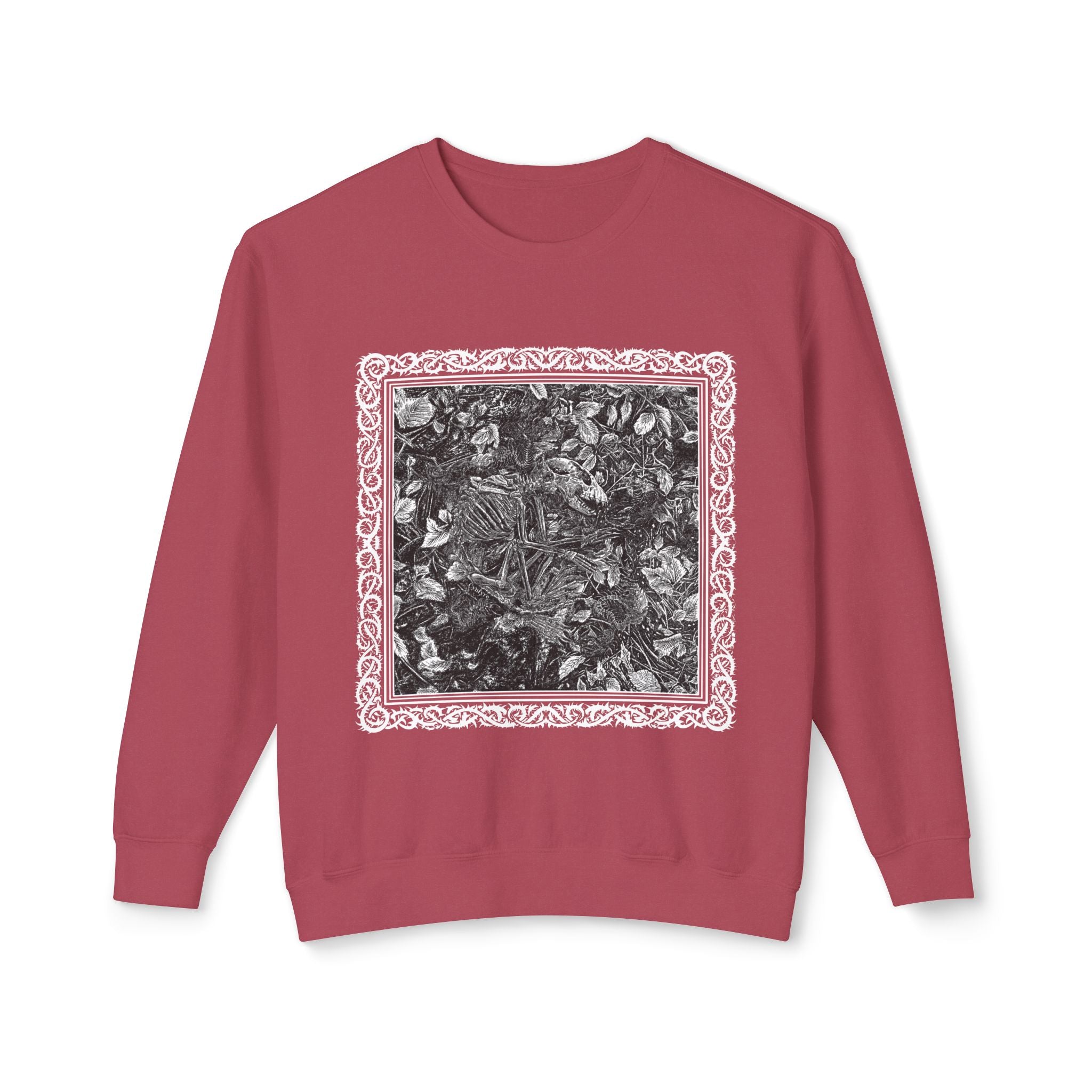 Raccoon Skeleton Crewneck Sweatshirt