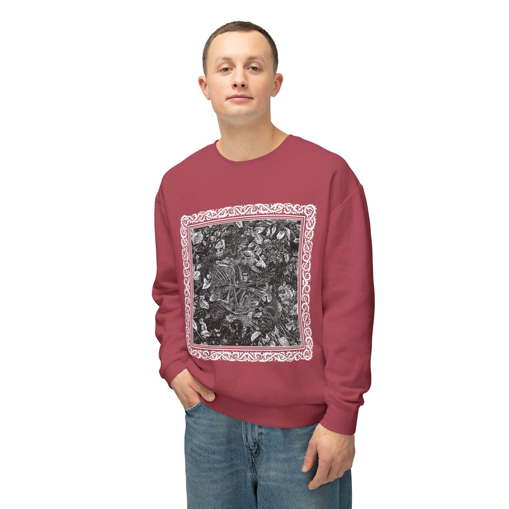 Raccoon Skeleton Crewneck Sweatshirt