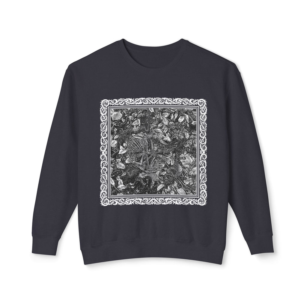 Raccoon Skeleton Crewneck Sweatshirt