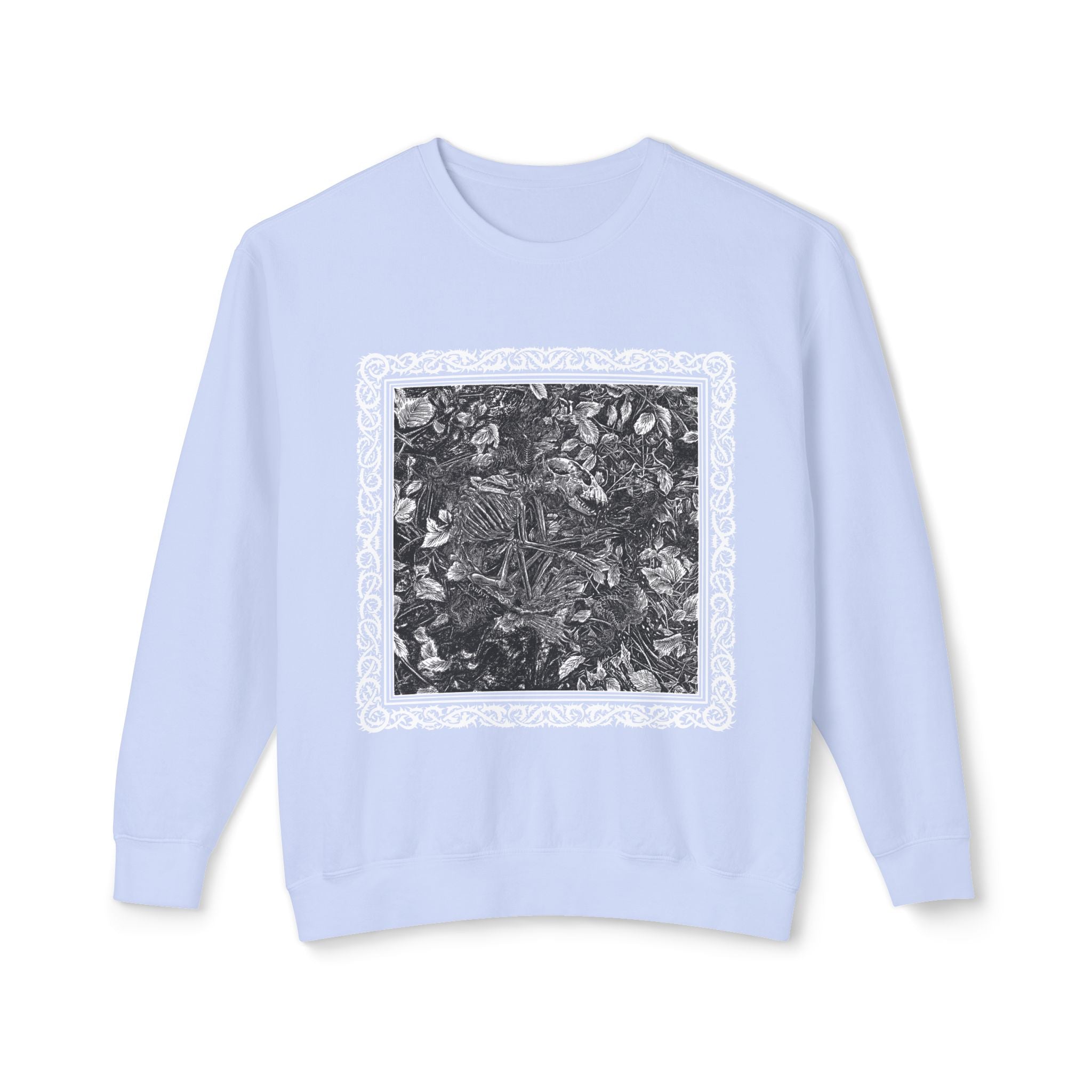 Raccoon Skeleton Crewneck Sweatshirt
